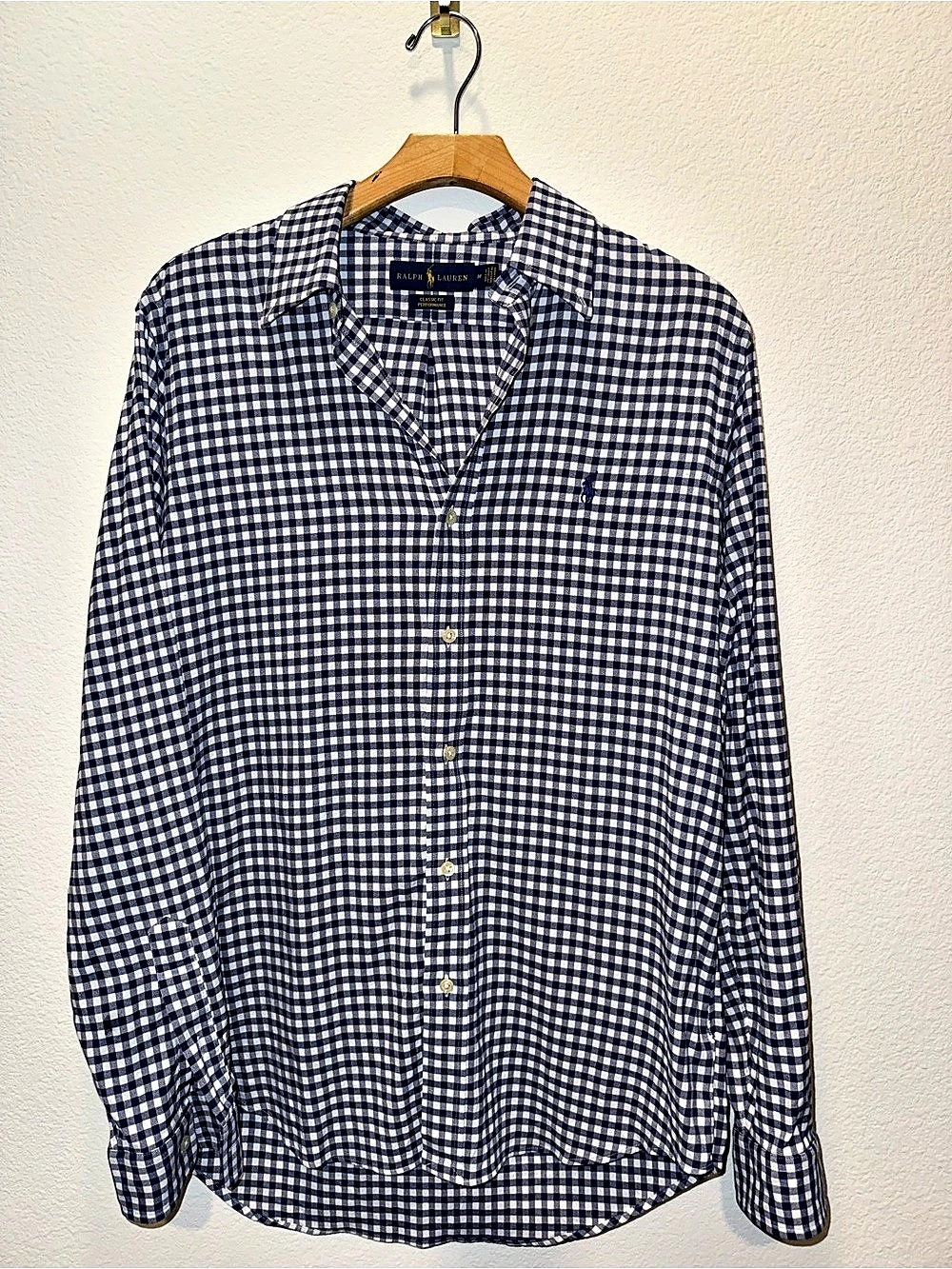 Polo Ralph Lauren Classic Fit Performance Gingham Button-Down Shirt